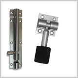 Handles, Tower Bolt, Aldrops, Door Stoppers, Gate Hooks, Hinges, Latch.